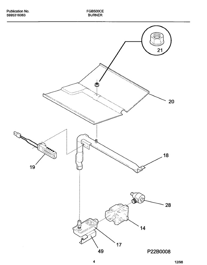 Diagram for FGB500CEBI