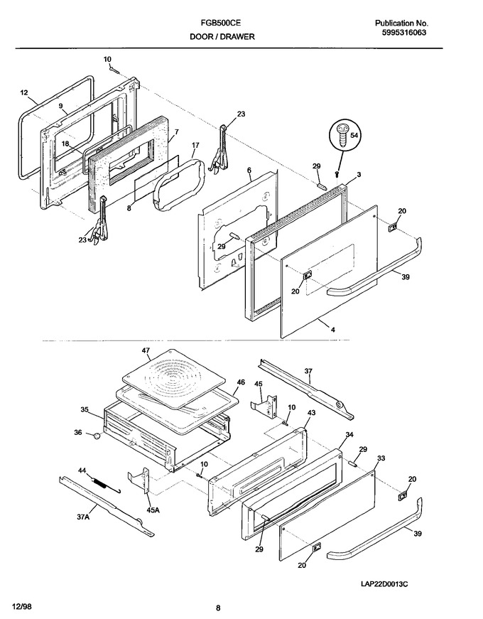 Diagram for FGB500CEBI