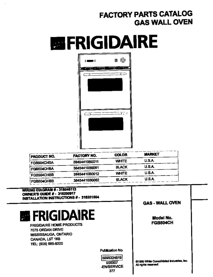 Diagram for FGB504CHBA
