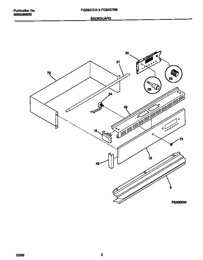 Diagram for FGB557CBTD