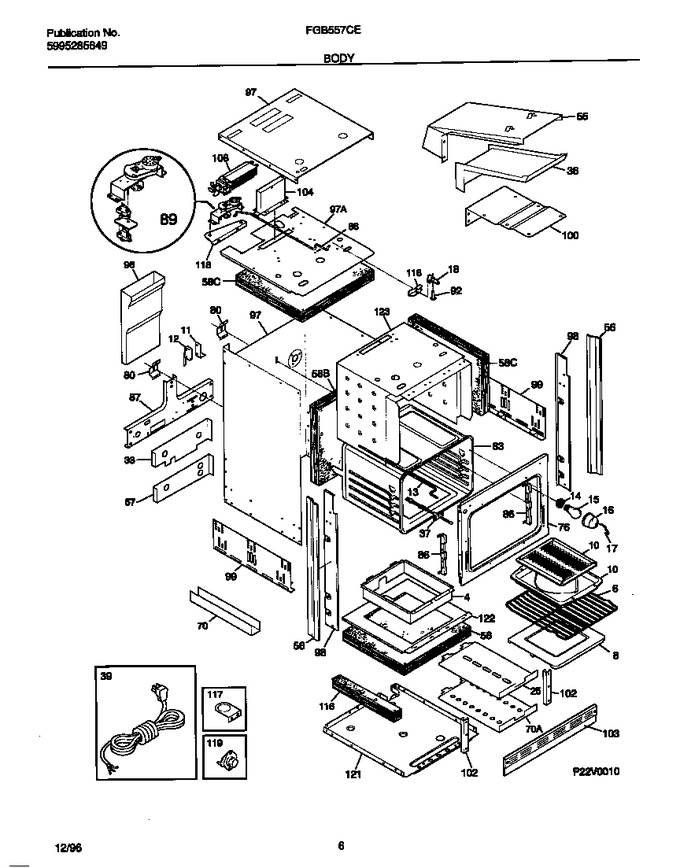 Diagram for FGB557CESA