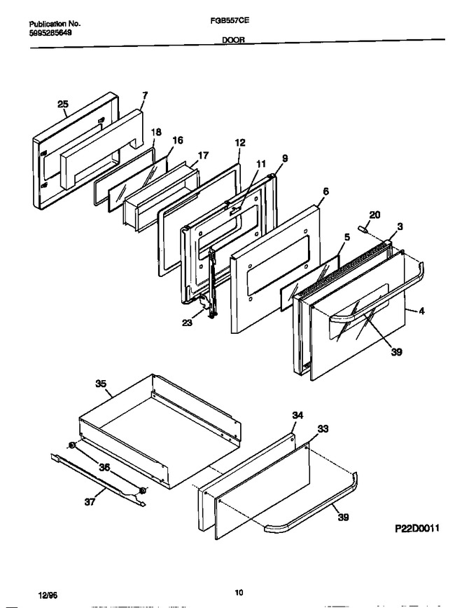 Diagram for FGB557CESA