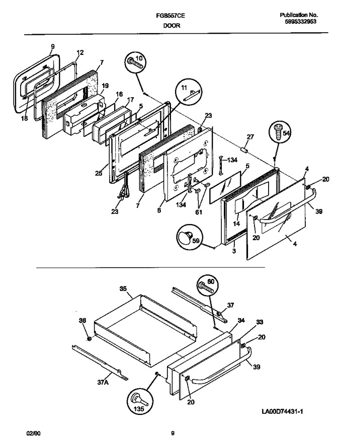 Diagram for FGB557CESD