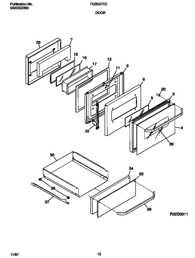 Diagram for FGB557CESE