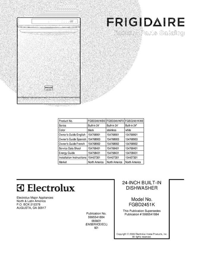 Diagram for FGBD2451KW0