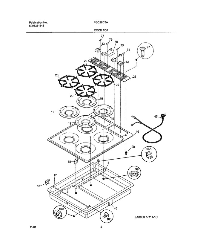 Diagram for FGC26C3AUA