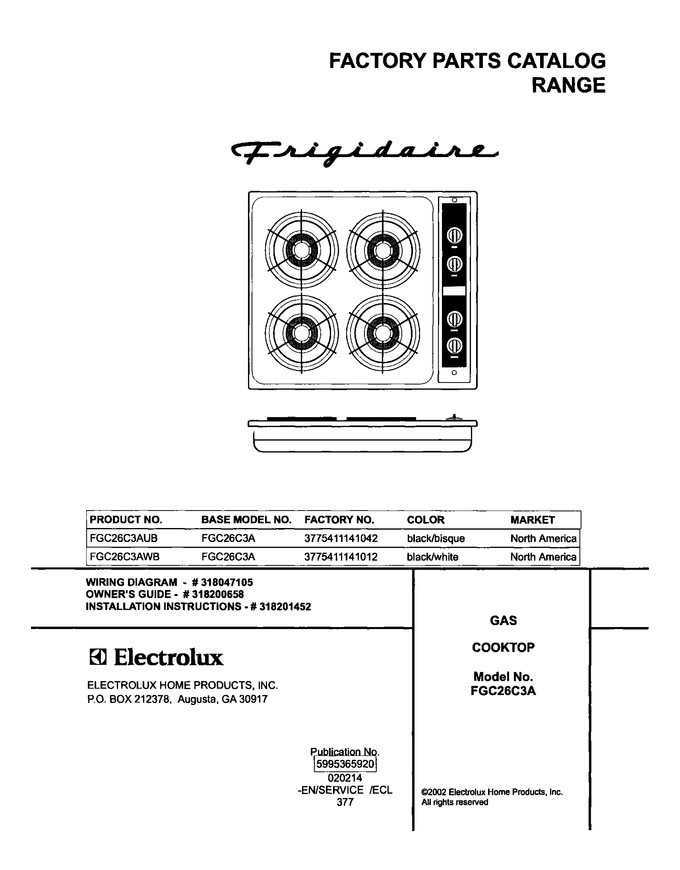 Diagram for FGC26C3AWB