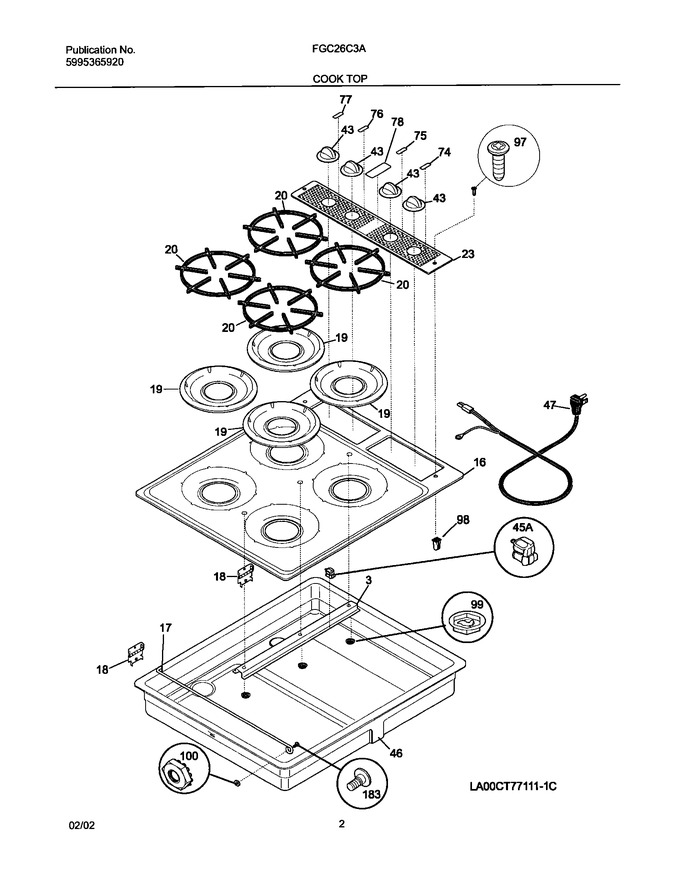 Diagram for FGC26C3AWB