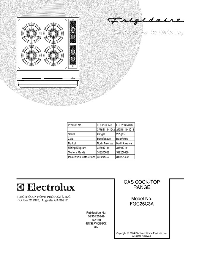 Diagram for FGC26C3AUC