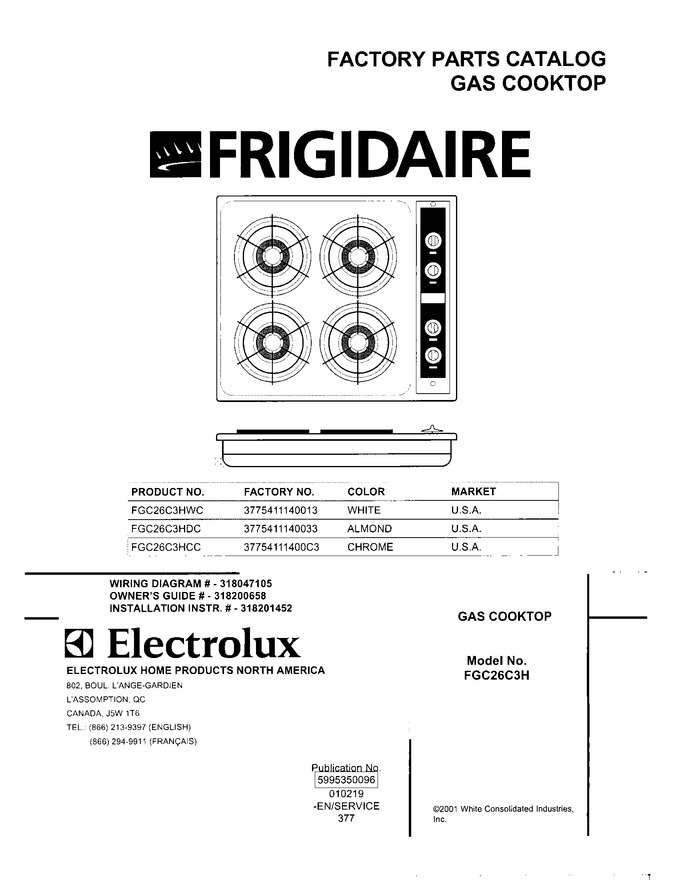 Diagram for FGC26C3HDC