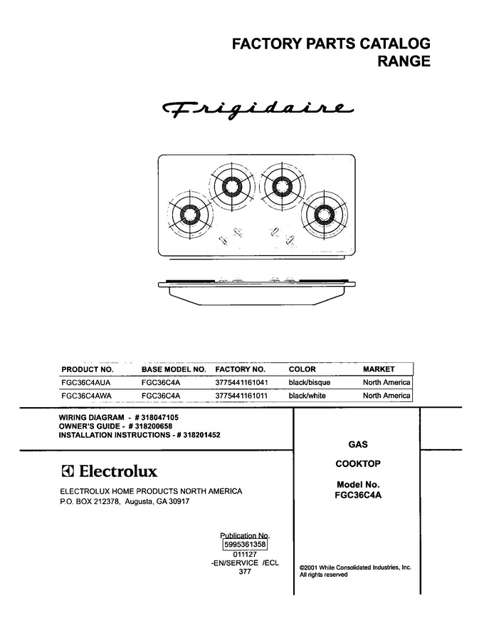 Diagram for FGC36C4AUA