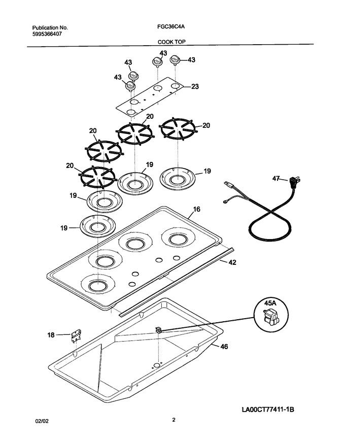 Diagram for FGC36C4AUB