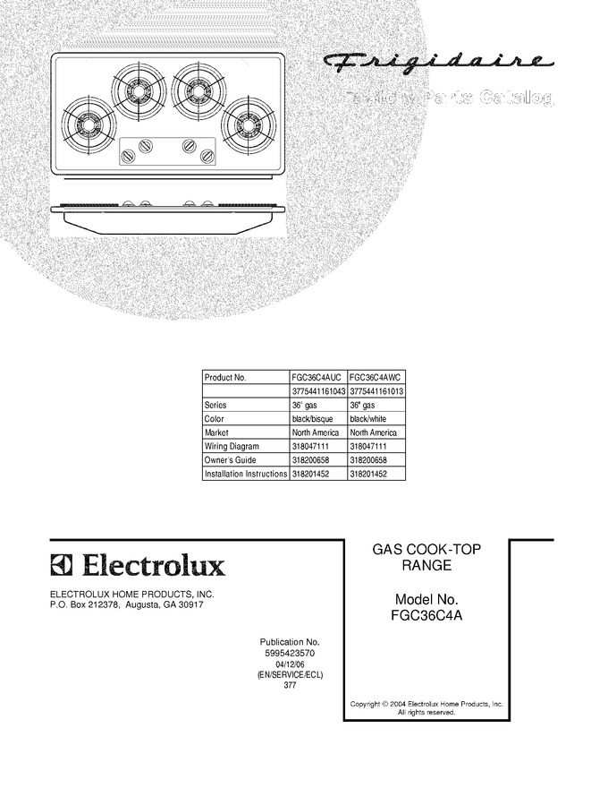 Diagram for FGC36C4AWC