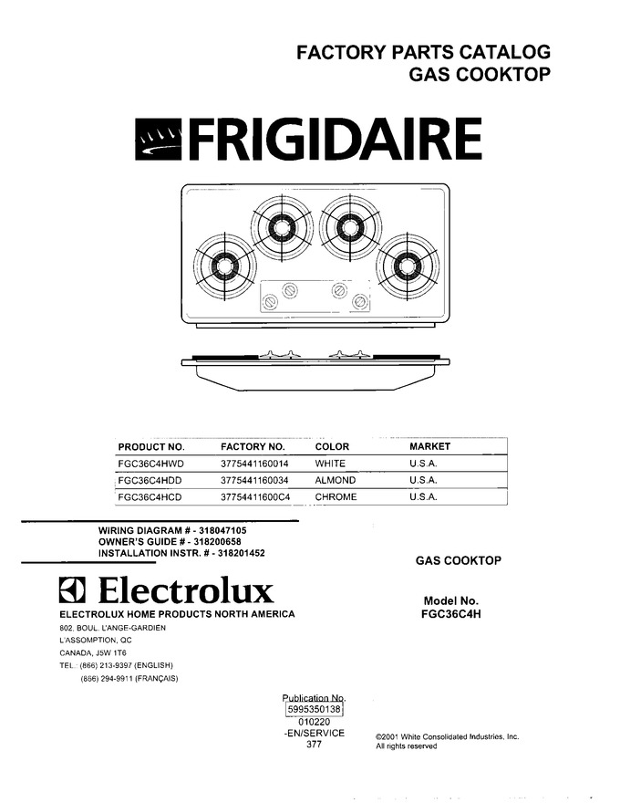 Diagram for FGC36C4HWD