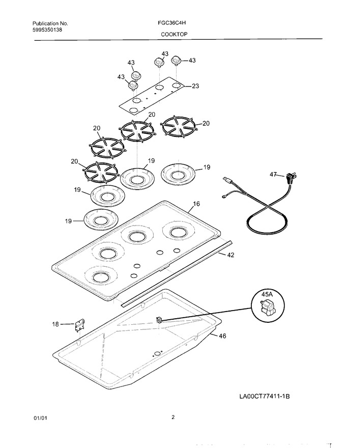 Diagram for FGC36C4HWD