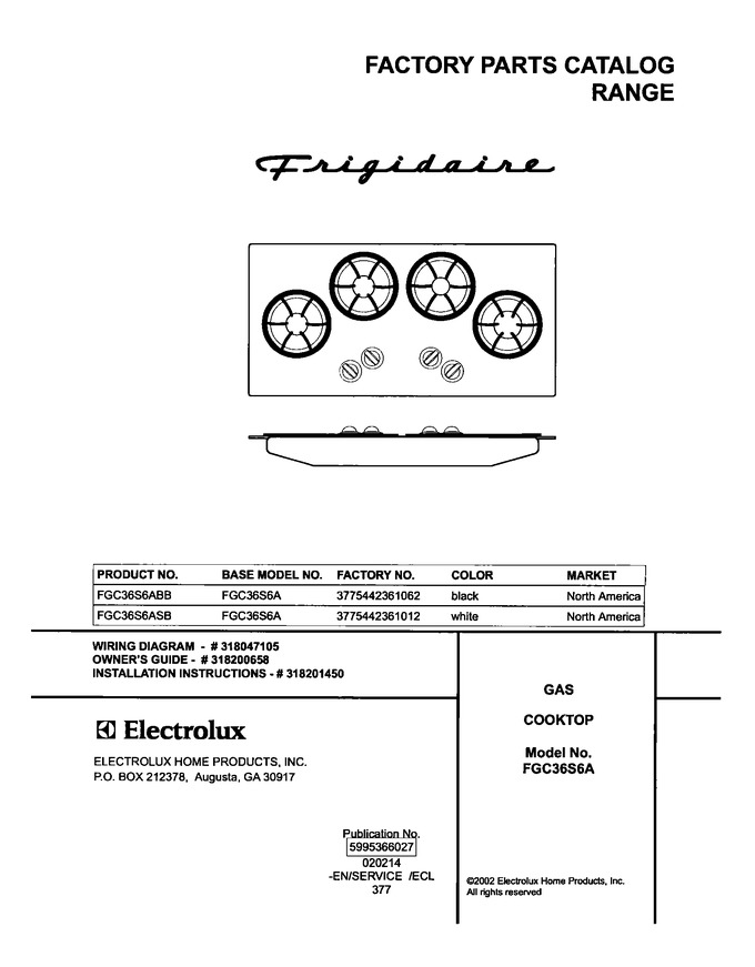 Diagram for FGC36S6ABB