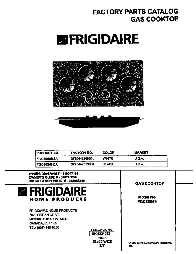 Diagram for FGC36S6HBA