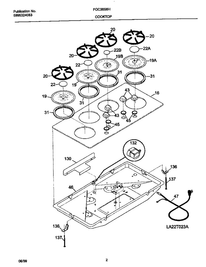Diagram for FGC36S6HBA