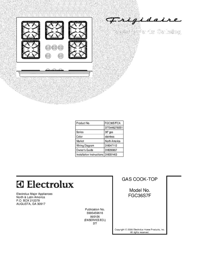 Diagram for FGC36S7FCA