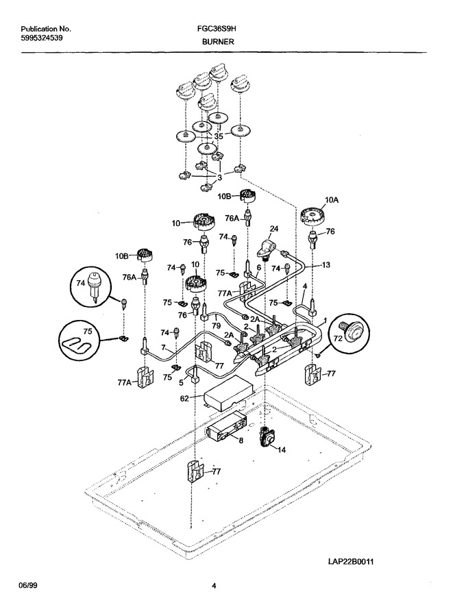 Diagram for FGC36S9HBA