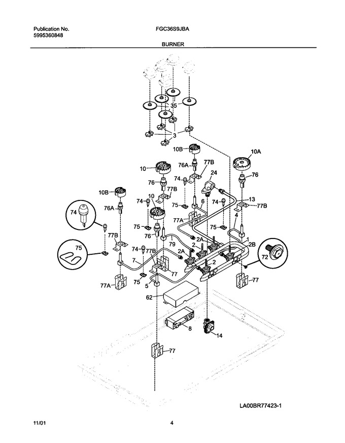 Diagram for FGC36S9JBA
