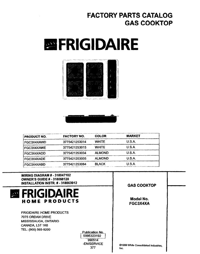 Diagram for FGC3X4XAWD