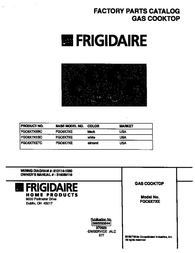 Diagram for FGC6X7XETC
