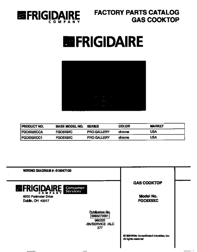 Diagram for FGC6X9XCC1