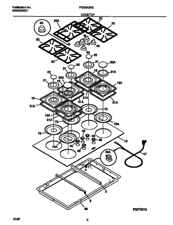 Diagram for FGC6X9XECA