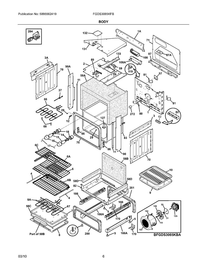 Diagram for FGDS3065KFB