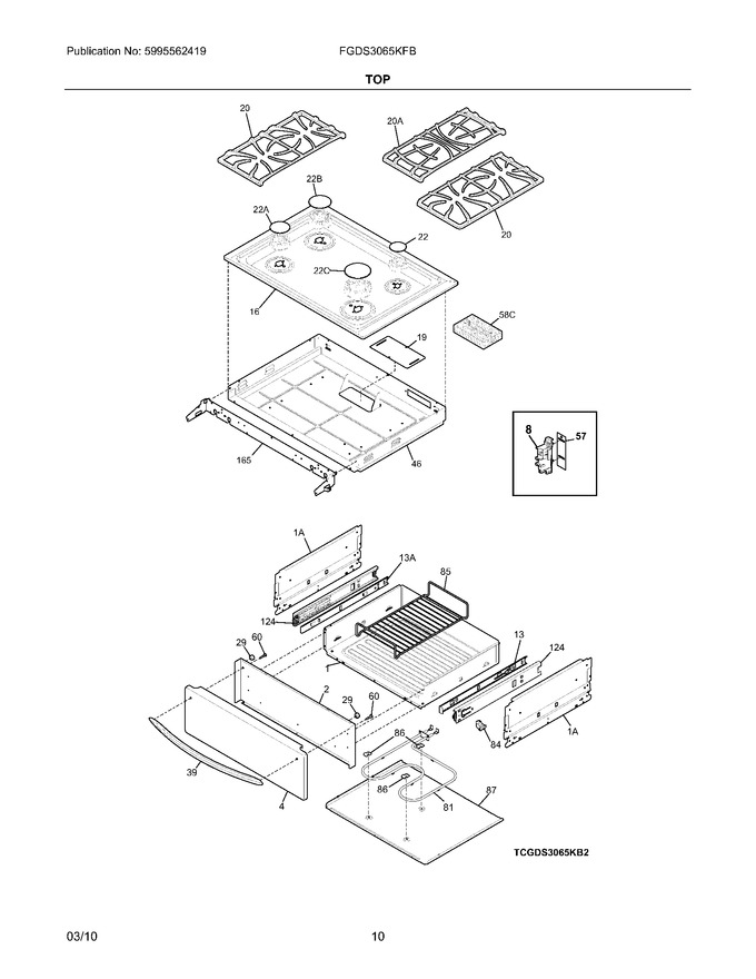 Diagram for FGDS3065KFB
