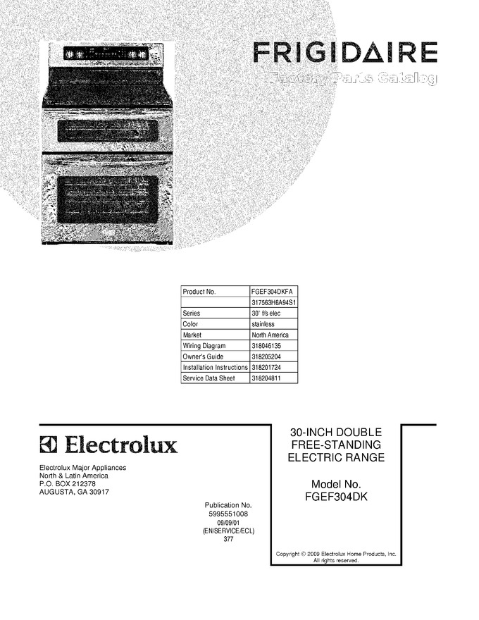 Diagram for FGEF304DKFA