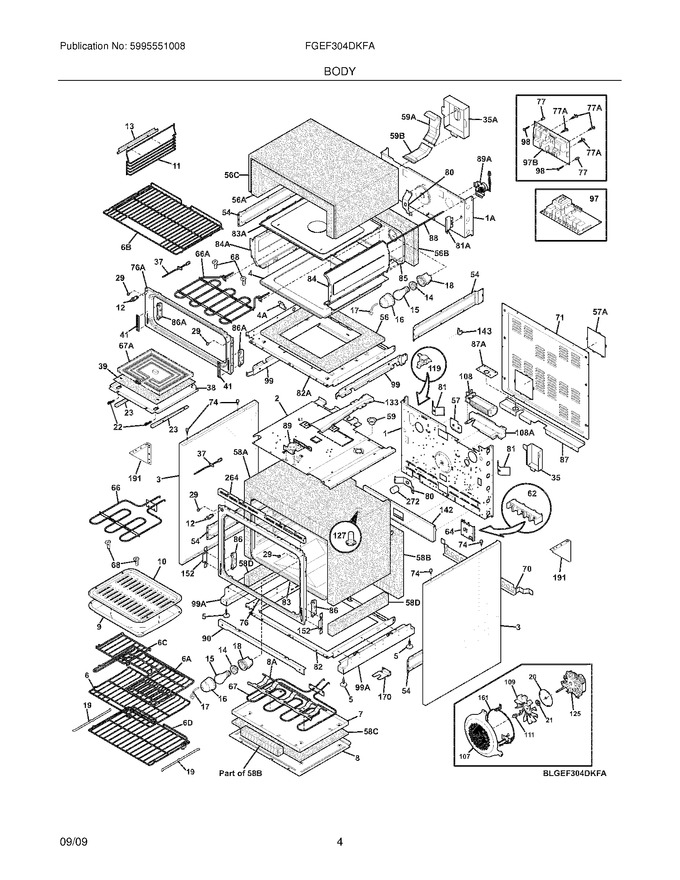 Diagram for FGEF304DKFA