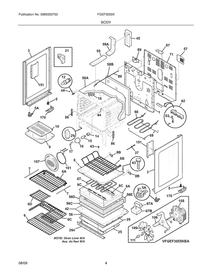 Diagram for FGEF3055KWB