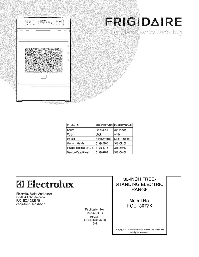 Diagram for FGEF3077KWB