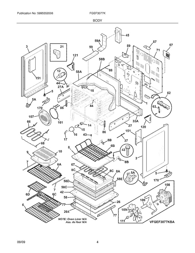 Diagram for FGEF3077KBB