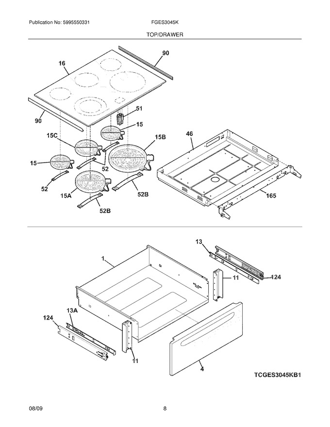 Diagram for FGES3045KWA