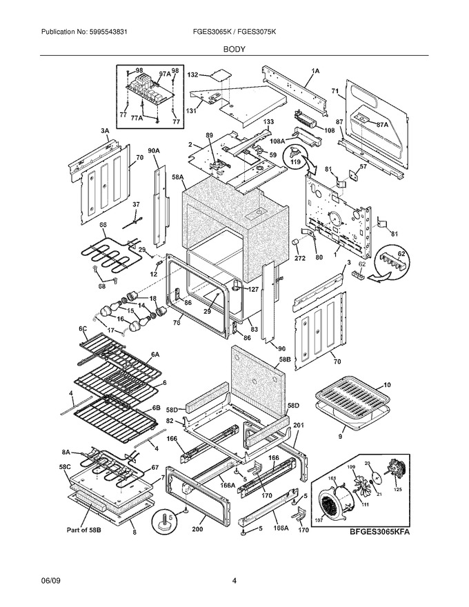 Diagram for FGES3065KBA
