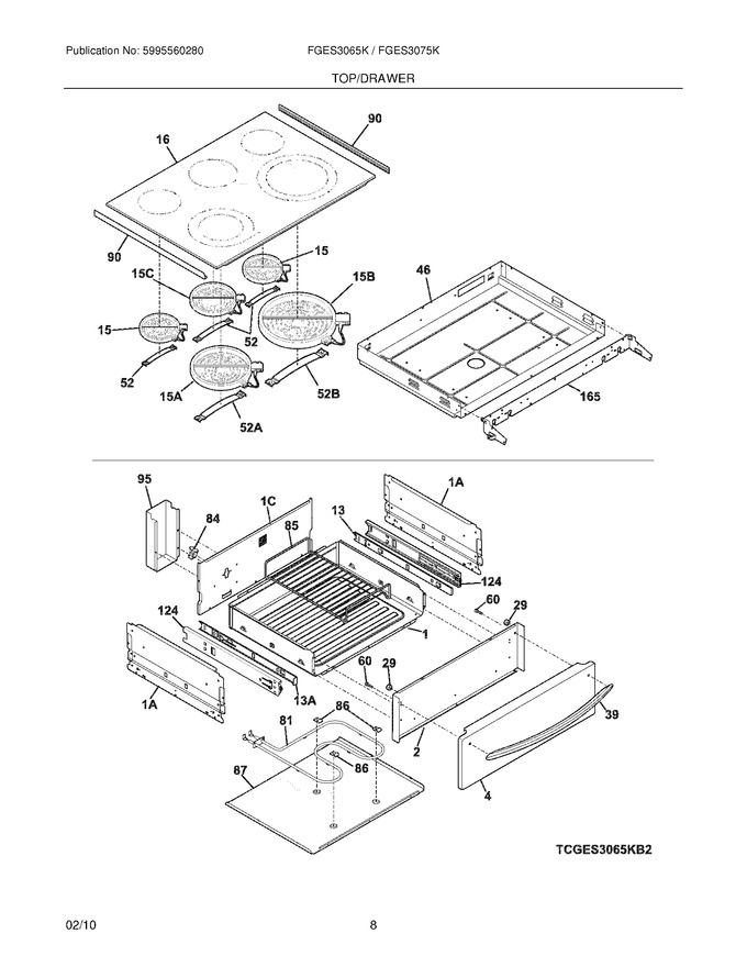 Diagram for FGES3065KBB