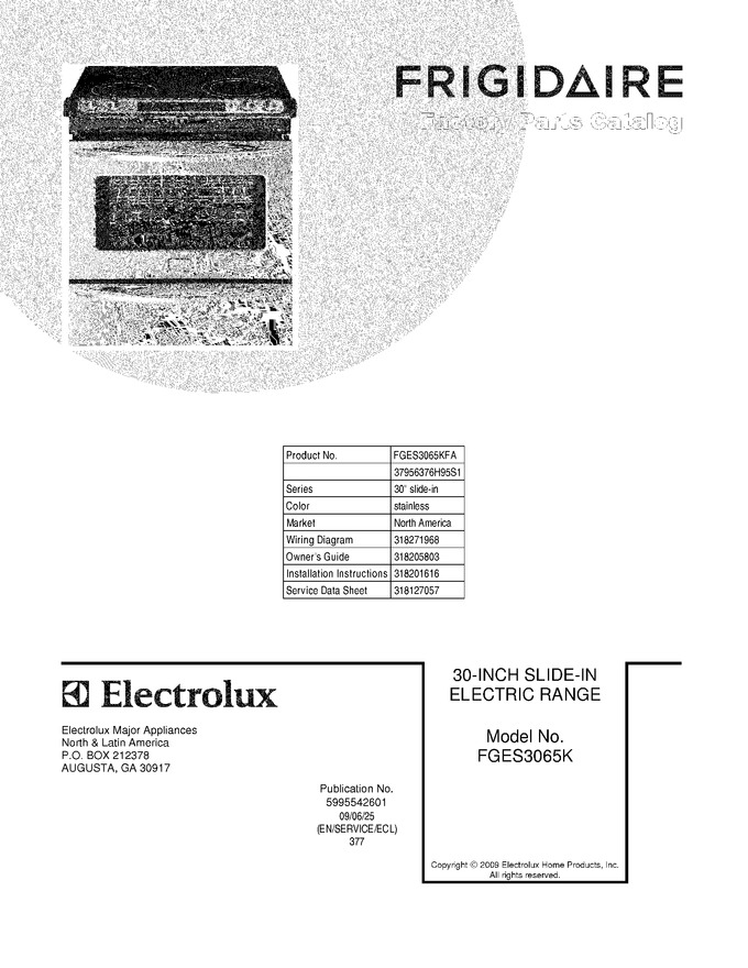 Diagram for FGES3065KFA
