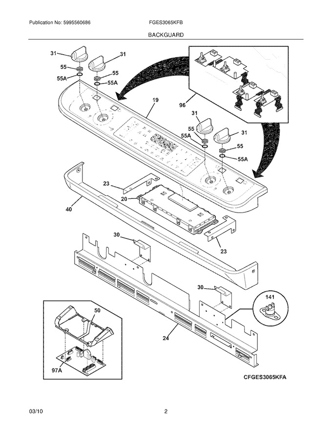 Diagram for FGES3065KFB