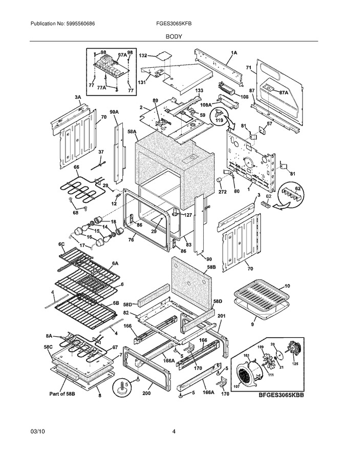 Diagram for FGES3065KFB