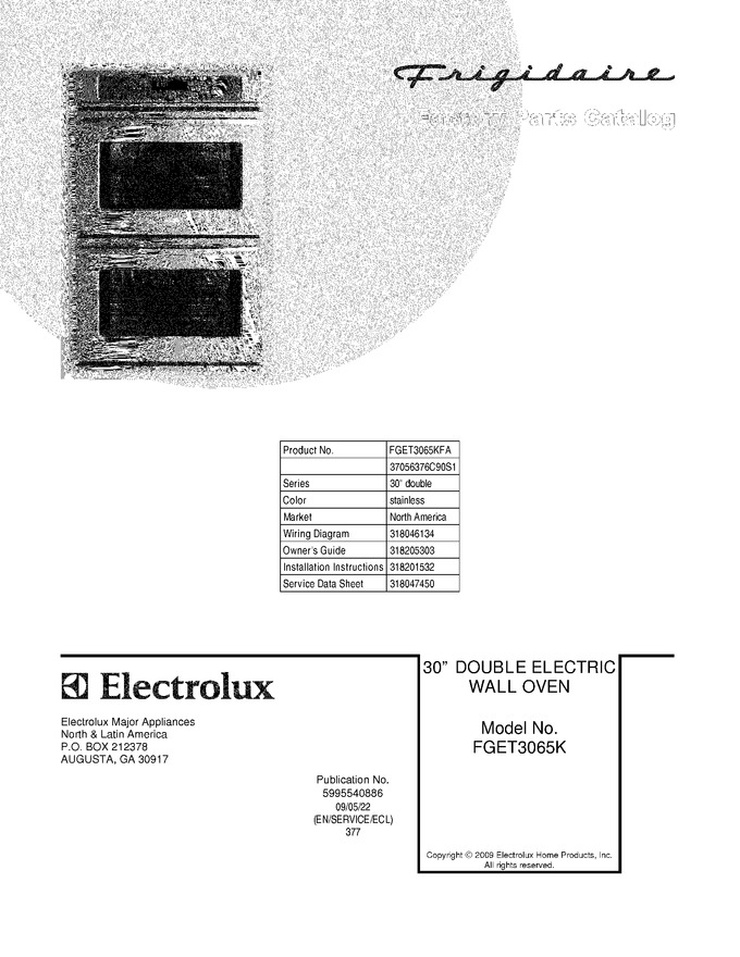 Diagram for FGET3065KFA