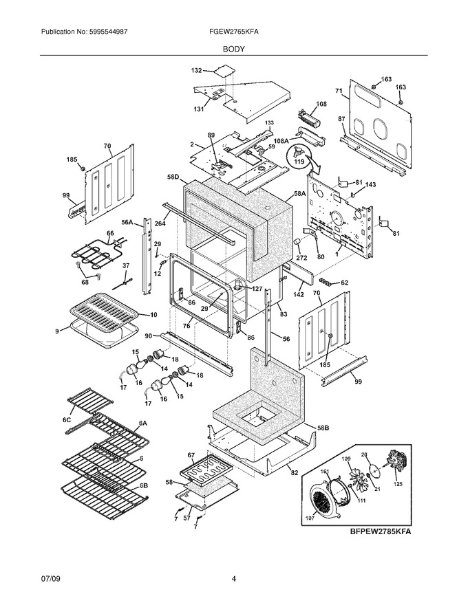 Diagram for FGEW2765KFA