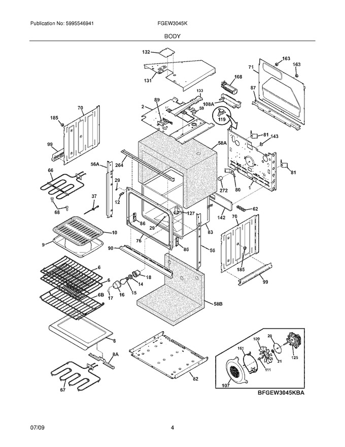 Diagram for FGEW3045KWA