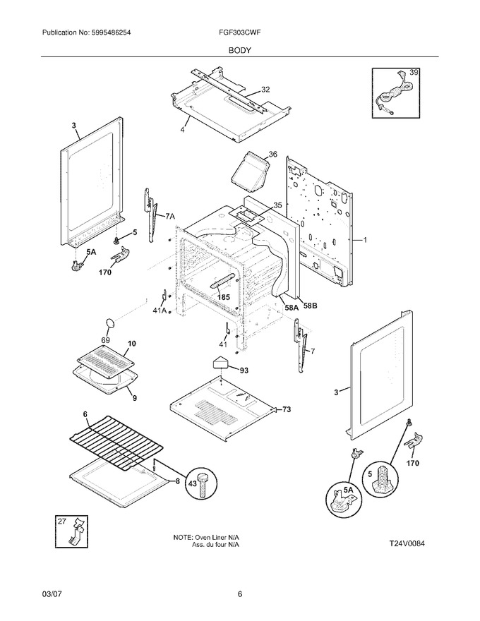 Diagram for FGF303CWF