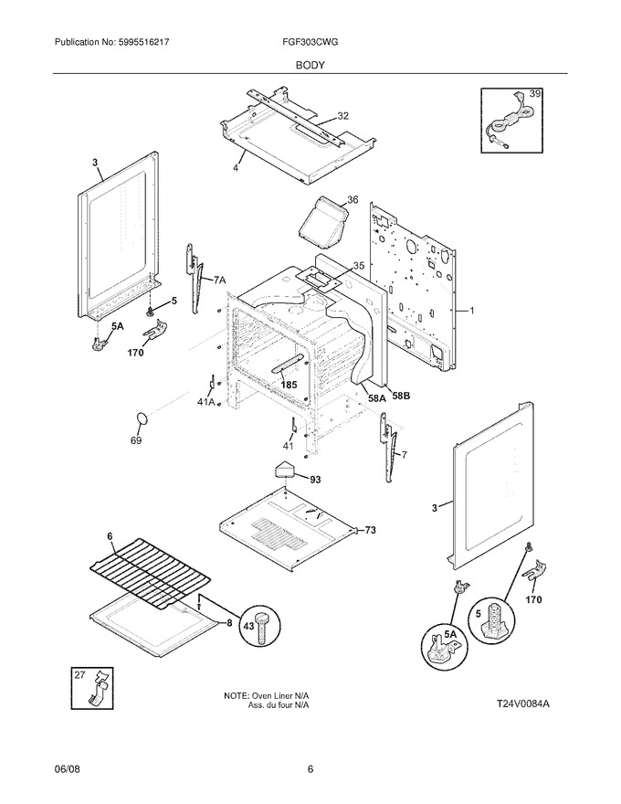 Diagram for FGF303CWG
