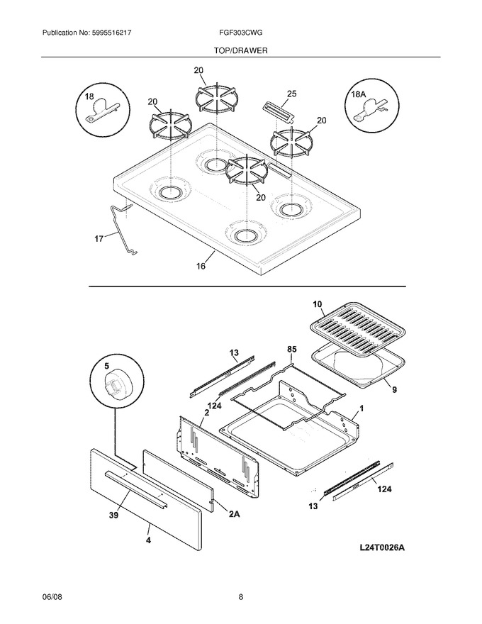 Diagram for FGF303CWG