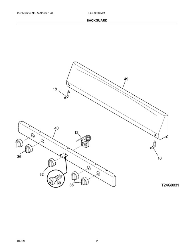 Diagram for FGF303KWA