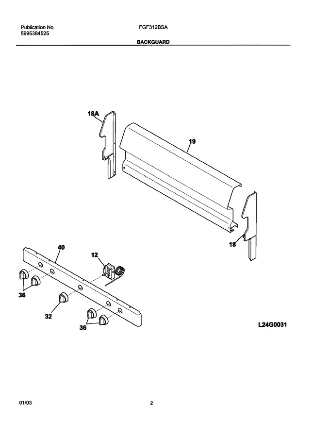Diagram for FGF312BSA